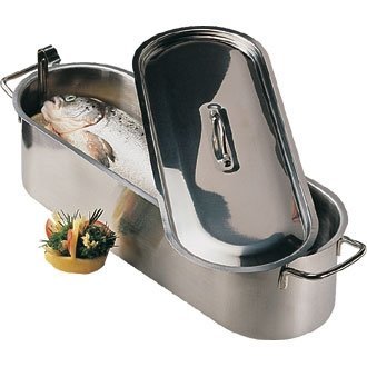 Fish Kettle All supplied with inset drainer plate. From Winware Fish Kettle All supplied with inset drainer plate. From Winware