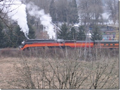 IMG_1109 Southern Pacific Daylight GS-4 4-8-4 #4449 at Oaks Park in Portland, Oregon on December 12, 2009