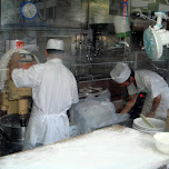 creating delicious meat buns in Yokohama, Japan 