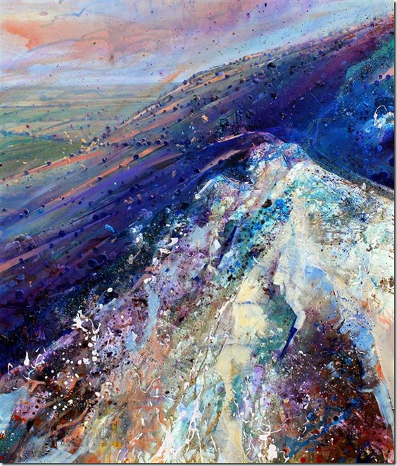 'Scarp Slope'-Lorna-Holdcroft-ENKAUSTIKOS