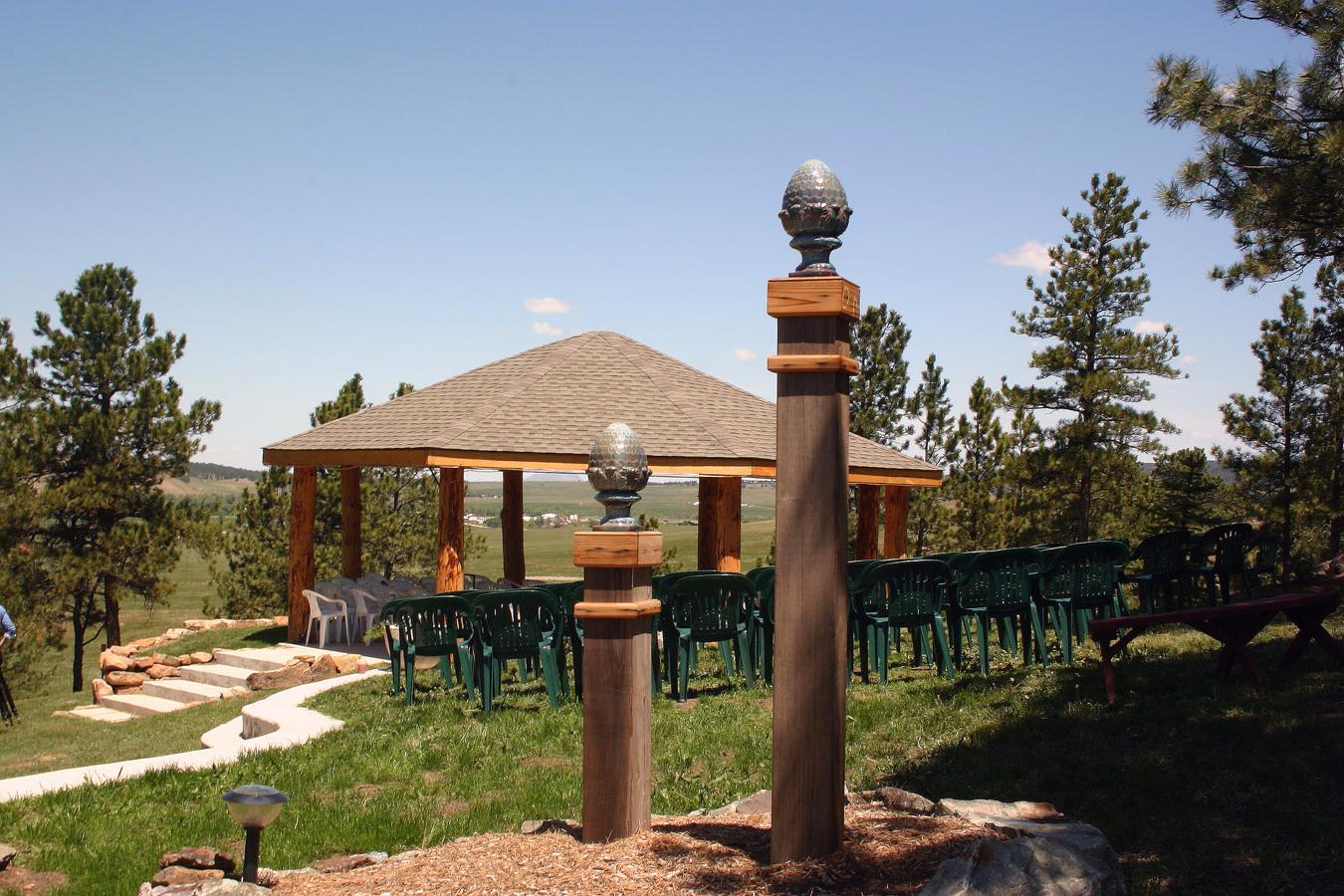 gazebo wedding gardens