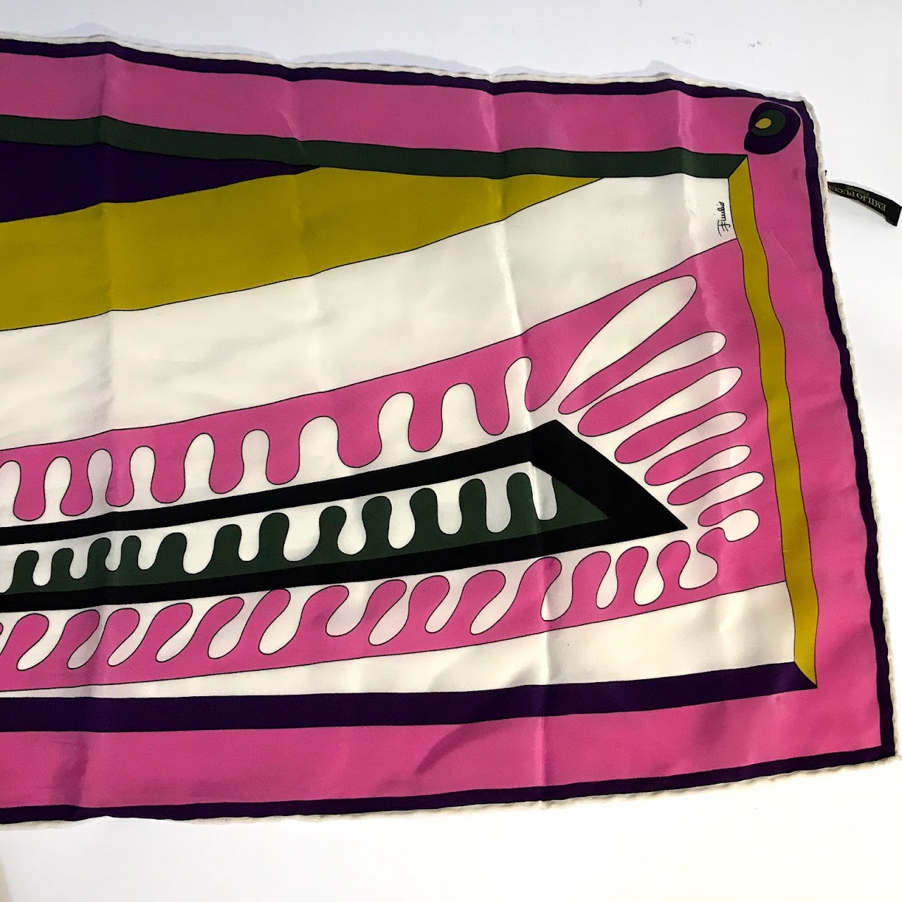 Emilio Pucci Long Silk Scarf