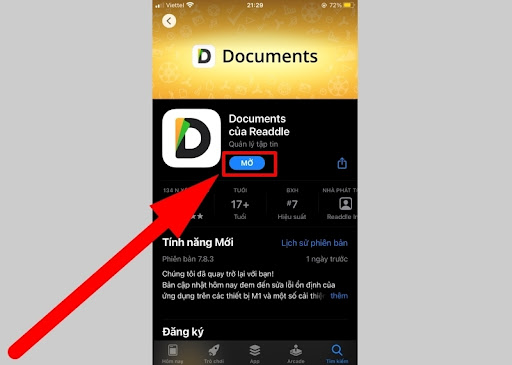 Tải ứng dụng Documents