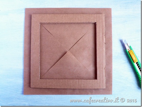 Come Fare Una Cornice Di Cartone Cafe Creativo Idee Fai Da Te E Tutorial