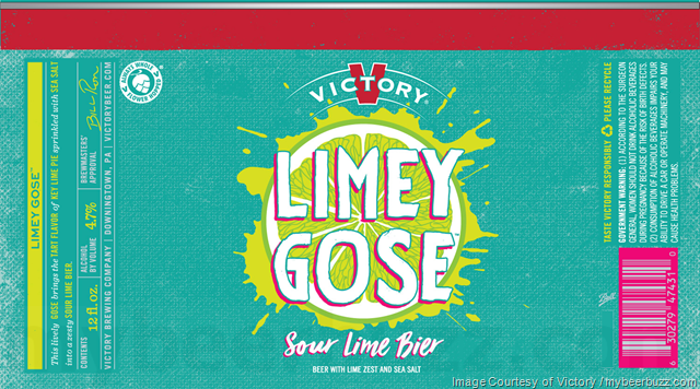 Victory Adding Limey Gose Cans & Bottles