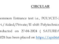   The final key of POLYCET-2024