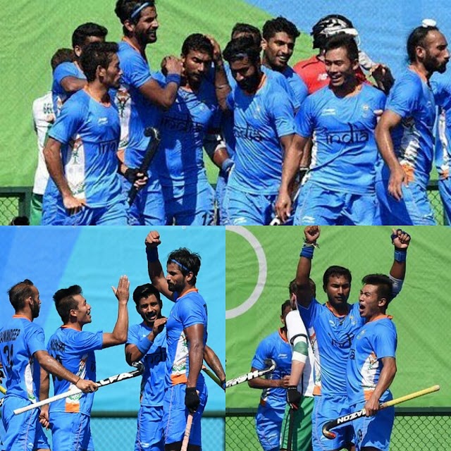 Indian men's hockey team beat Ireland 3-2 #Rio2016