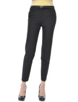 <br />Azkara Womens Skinny Fit Classic Cropped Stretchy Office Dress Suit Pants