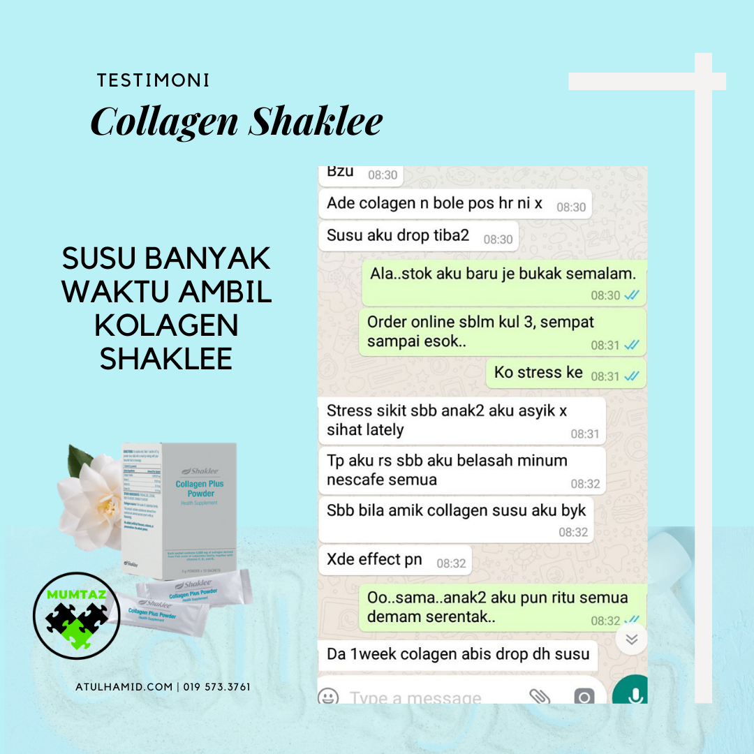 Soalan Lazim Collagen Shaklee | FAQ Collagen Shaklee