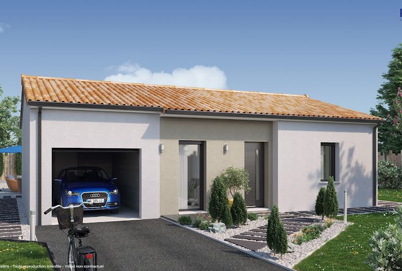  Vente Terrain + Maison - Terrain : 425m² - Maison : 63m² à Nuaillé (49340) 