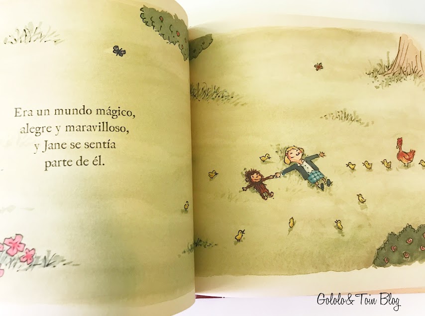 Cuento sobre la vida de Jane Goodall