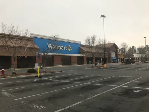 Female suspect killed in an officer-involved shooting after driving through Walmart