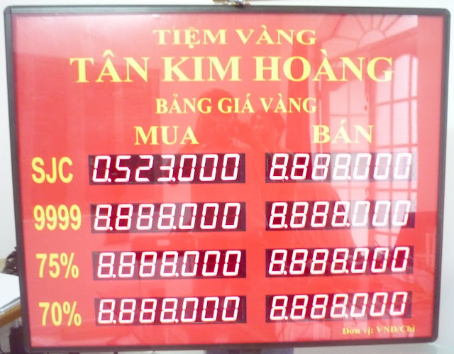  BẢNG GIÁ ĐIỆN TỬ   BẢNG GIÁ VÀNG   BẢNG TỶ GIÁ