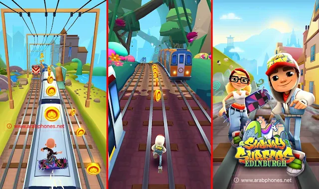 تحميل لعبة subway surfers مهكرة آخر اصدار للاندرويد