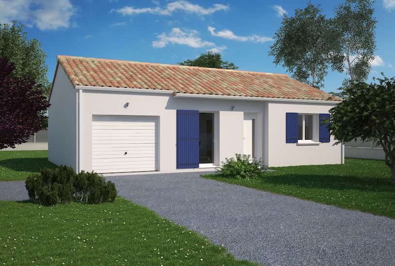  Vente Terrain + Maison - Terrain : 395m² - Maison : 65m² à Commequiers (85220) 