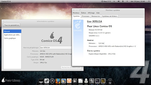 Pear Linux Comice OS 4