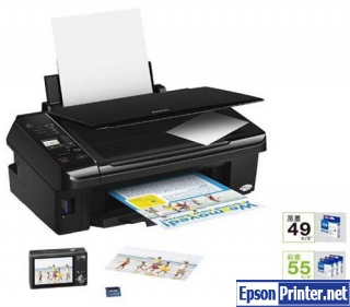 How to reset Epson ME-510 printer