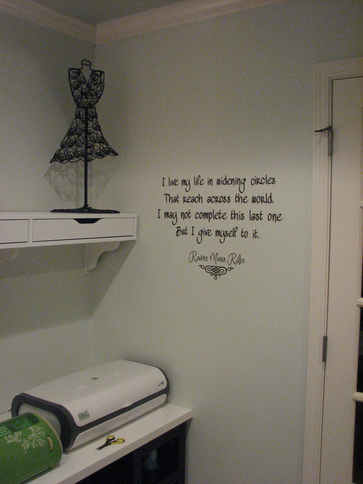 Sabriolet Designs: Craft room wall art