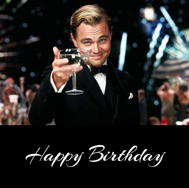 Leonardo DiCaprio Happy Birthday Meme