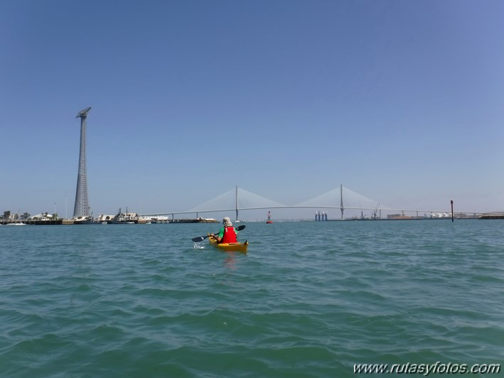 Kayak Club Nautico Elcano - Puente de la Constitución de 1812