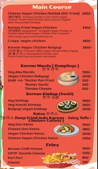 Taobao Korean Cafe menu 3