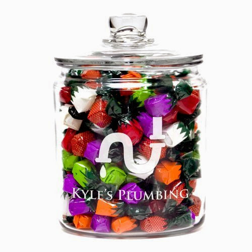  Plumbing Personalized Candy Jar
