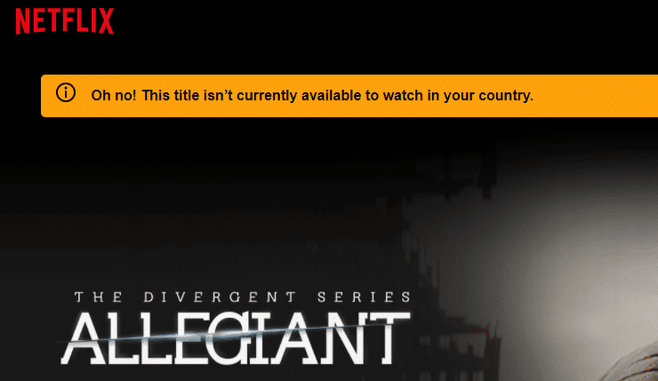 Rozbieżna seria Allegiant.  Czy rozbieżne w serwisie Netflix?