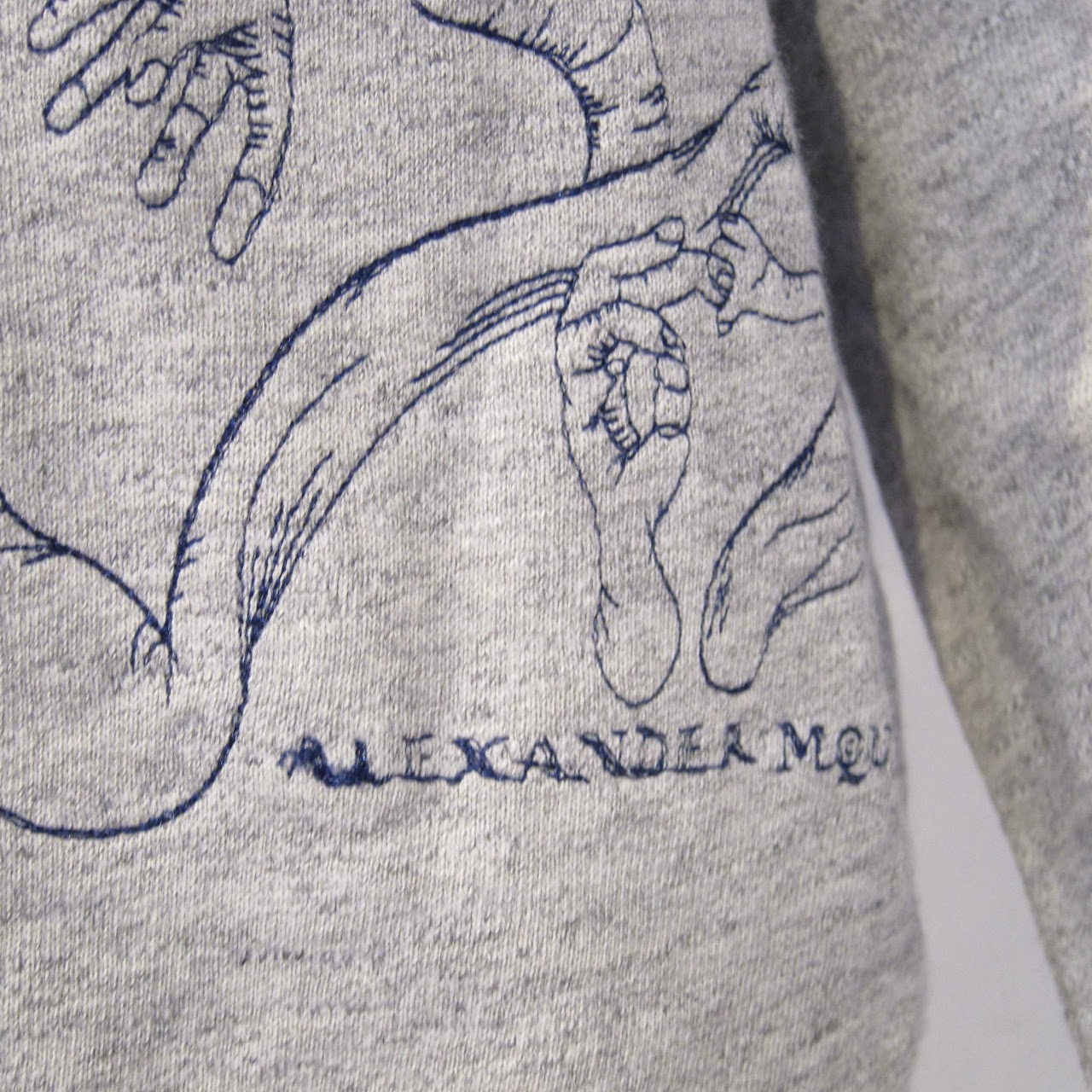 Alexander McQueen Embroidered Sweatshirt