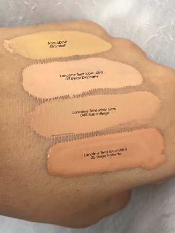 Lancome 24 Hour Foundation Color Chart