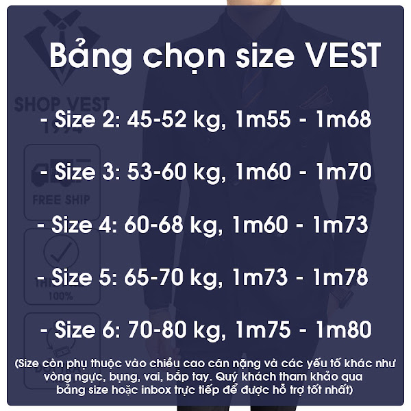  Vest nam cao cấp 6 cúc màu KEM - form Hàn Quốc - Chất vải đẹp - Quần có chỉnh cạp thông minh. Đủ size từ 45- 85kg