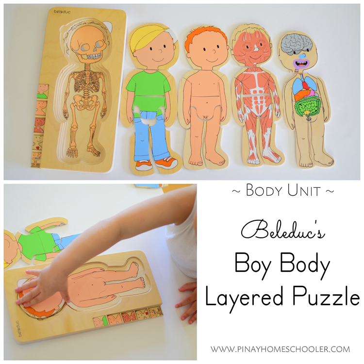 Beleduc Boy Body Puzzle