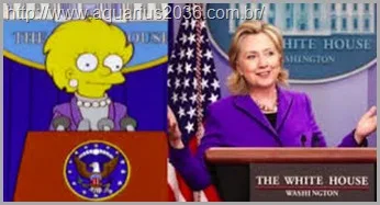 presidente lisa simpson ou hillary clinton