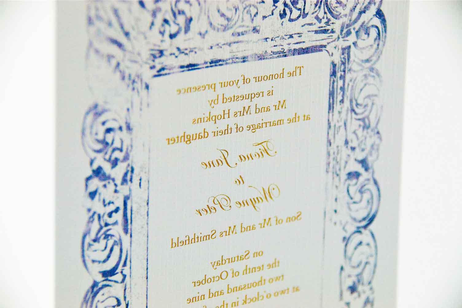 antique wedding invitations