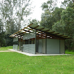 Toilet block on the southern side of Crosslands (329714)