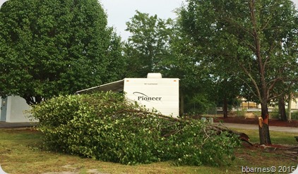 Barnyard RV Park storm 2 06302015