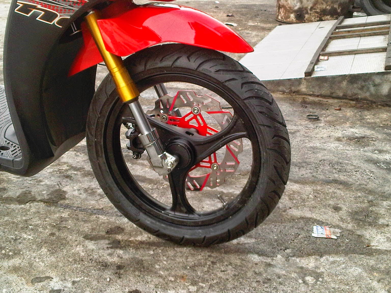 Foto Suzuki Nex Modifikasi Thecitycyclist