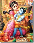 [Krishna tied to mortar]