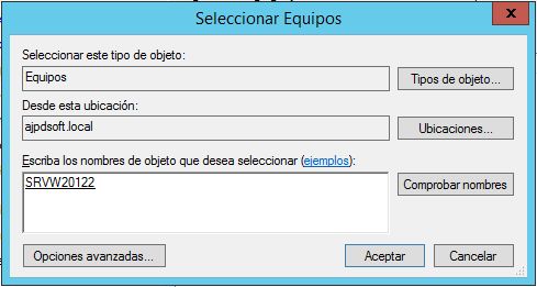 Crear grupo de replicacin DFS