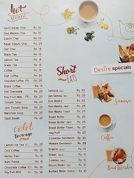 Desire Instant Chai, Maza Aajaye !! menu 1