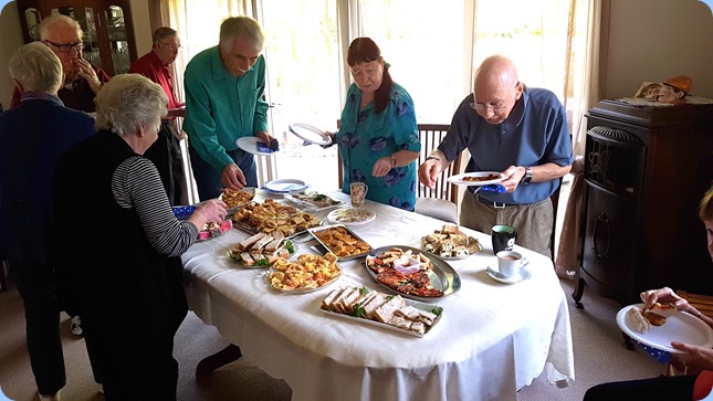 A great spread for luncheon.