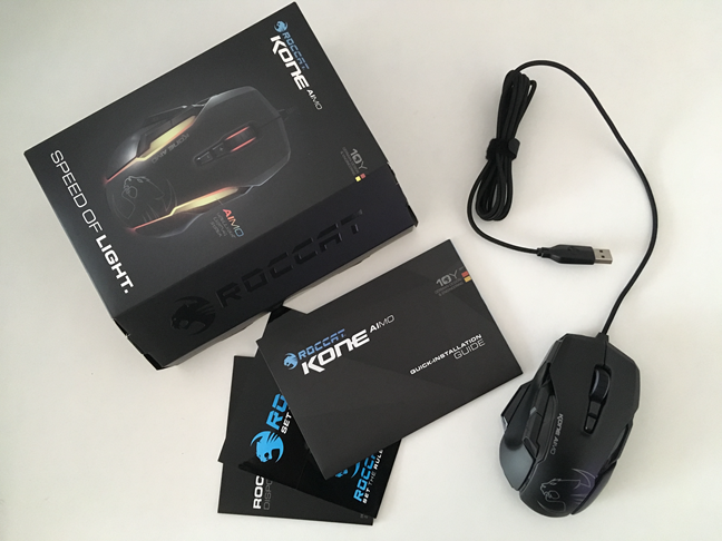 Il contenuto della confezione ROCCAT Kone AIMO