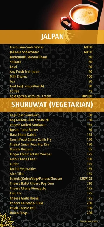 Shree Yash Hotel menu 