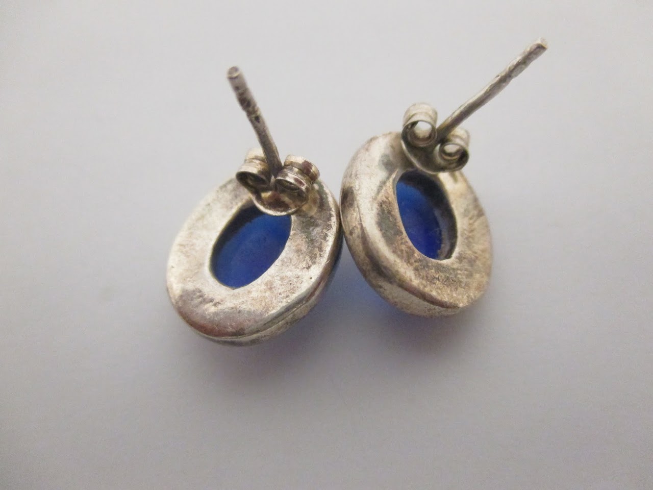 Sterling Silver Stone Earrings