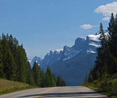 Views around Banff, Mount Rundel