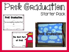 PreK Graduation Freebies