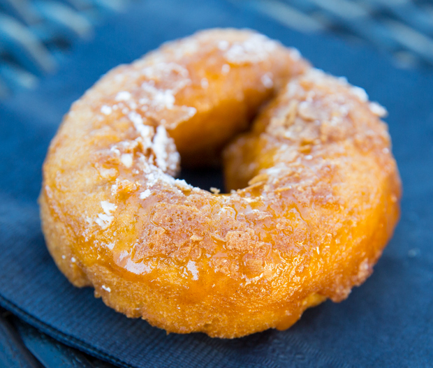 photo of a Pumpkin Glazed donut