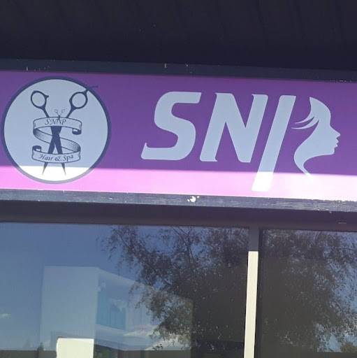 SNP Hair & Spa logo