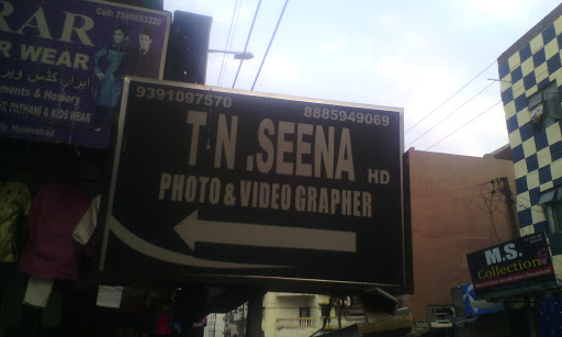 TN.Seena Photo & Video Grapher, 11-3-71 Near Badi Masjid, New Mallepally, Hyderabad, Telangana 500001, India, Photographer, state TS