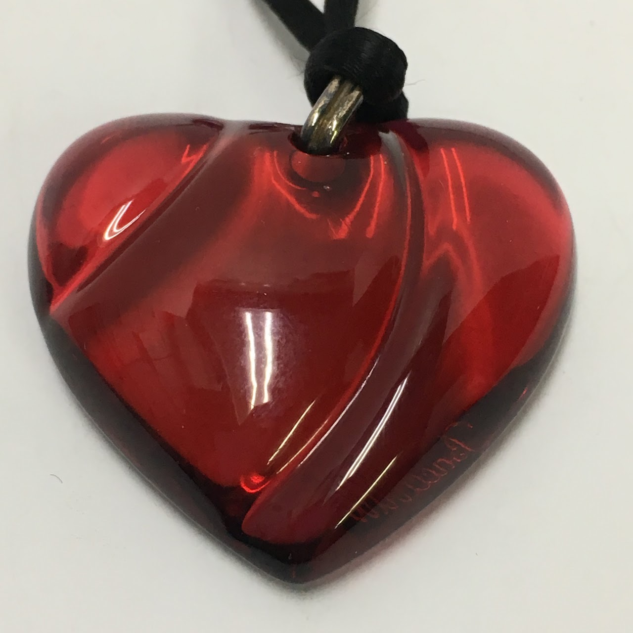 Baccarat Heart Necklace