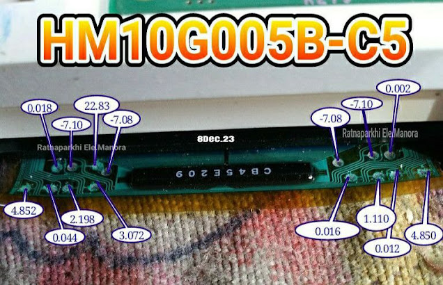HM10GOO5B-C5 LED TV COF IC DATA